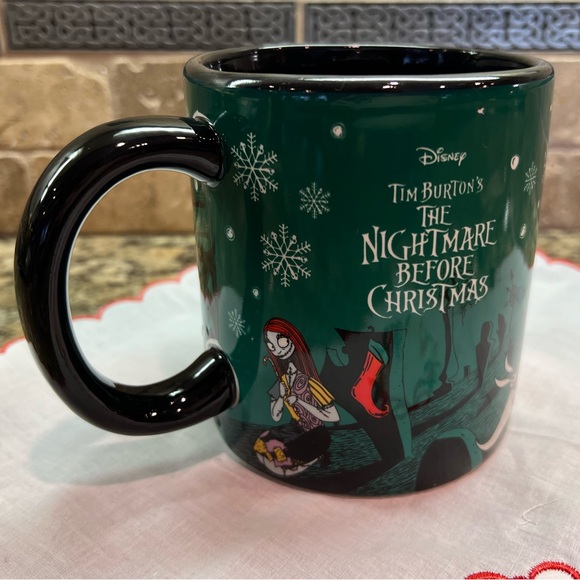 Santa Jack Mug 25 Years Tim Burton Nightmare Before Christmas 3D Spinner Head - Picture 3 of 8